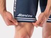 Santini Trägershort Santini Trek-Segafredo Replica S Dark