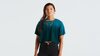 Specialized Women's Short Sleeve Crop T-Shirt Tropical Teal Spray S