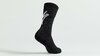 Specialized Techno MTB Tall Logo Socks Black/White M