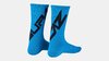 Specialized Supacaz SupaSox Tagged Sock Black/Neon Blue S