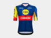 Santini Trikot Santini Trek Replica Women M Blue/Yellow